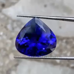 Tanzanite Heart Tear Shape
